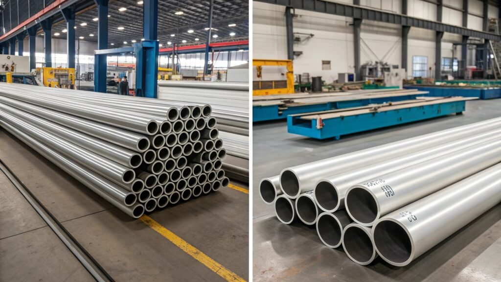 A CNC machine creating a clean, shiny surface on a block of 6061 aluminum.